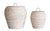 Bloomingville AH0324 Rattan Baskets, White