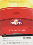 Folgers Gourmet Selections Classic Roast Coffee(Meduim Roast) Keurig K-Cups, 24 Count (Pack of 4)