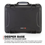 Nanuk 933 Waterproof Hard Case with Foam Insert - Black