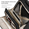 REYLEO Rolling Briefcase on 8 Wheels Rolling Laptop Bag Rolling Computer Case Spinner Mobile Office Carry On Luggage Built-in TSA Lock for 14.1 Inch Notebook