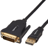 AmazonBasics DisplayPort to DVI Display Cable - 6 Feet, 10-Pack