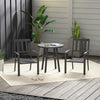 AmazonBasics 3-Piece Steel Bistro Outdoor Patio Set