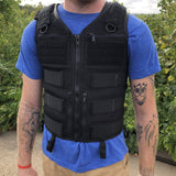 Atlas 46 AIMS Saratoga Vest Universal Chest Rig, Standard, Black | Hand Crafted in the USA